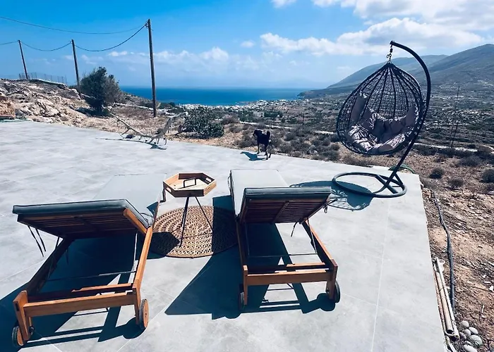 Meleti - Panoramic View Of Kassos Island 빌라