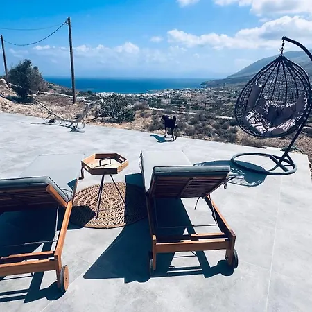 Meleti - Panoramic View Of Kassos Island Vilă