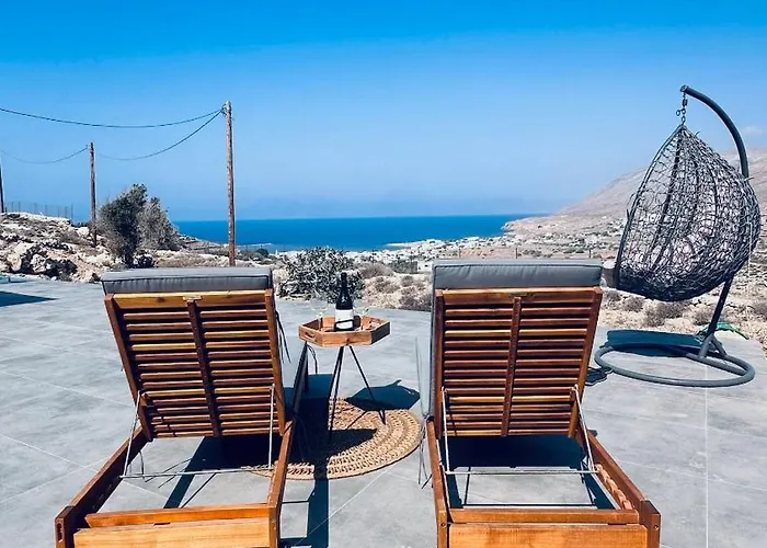 Villa Meleti - Panoramic View Of Kassos Island